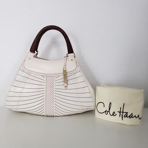 Cole Haan Oversized Off-white Handbag
